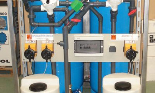 Planta movil para tratamiento agua potable